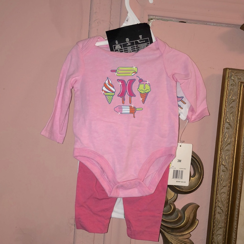 3 piece baby girl 3 month